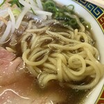 つちのこ - 麺はストレート