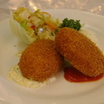 つばめグリル 茅ヶ崎ラスカ店 - ホタテのクリームコロッケ