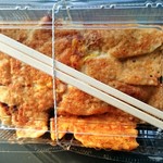 蛸勝 コーナンダイニング堺店 - イカ焼きは、持ち帰って車で食べました。