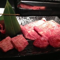 うしごろ 貫 恵比寿本店 - ★本日の希少部位四種盛り