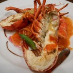 阪南洋風食堂クゥクゥ - お誕生日コース　オマール１尾グリルとパスタ