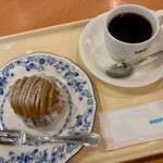 ドトールコーヒーショップ - 料理写真:ケーキと珈琲のセット