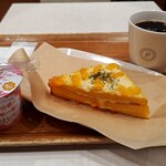デリフランス - 料理写真:クロックムッシュセット：660円