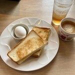 デニーズ - 料理写真:ライトモーニングセット グリルチーズトースト