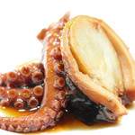 鮨　ミ雲 - いいだこの煮もの。しっかり寝かせてある