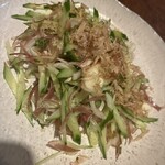 夕顔 - さっぱりとみょうがきゅうり。癖になります。