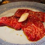 黒毛和牛 焼肉うし雅 - ハラミも捨てがたい。