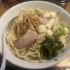 塩そば専門店 桑ばら - 池袋ブラック 大盛、青唐トッピング