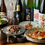 高槻びわ - 料理写真:料理とお酒