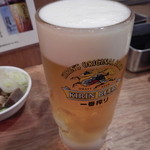 Kushikatsu Dengana - 生ビール