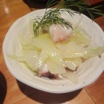 ウオバル - 岩タコとセロリのサラダ(2015.1)