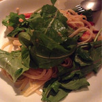 bills お台場 - Shrimp tomato sauce linguine 