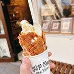 ほっぷしゅうくりーむ - ほっぷパフェソフト キャラメルクランチ