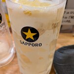 もつ焼き ジョン - 待ちきれずに下町ハイボール。