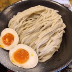 是・空 - 大 つけ麺 ＋ トッピング 味付玉子