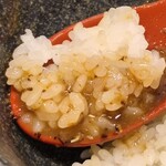 是・空 - 大 つけ麺 ＋ トッピング 味付玉子