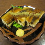 手打蕎麦 いしおか - 「穴子煮こごり」