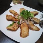 四川料理 星都 - 白身魚(ナイルパーチ)の唐揚油淋ソース