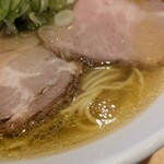 ふる川 - 塩らーめん大盛　味玉