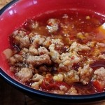 讃州手打ちうどん 我龍 - ミンチごろごろ