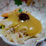 寿司.割烹 海徳 - トリ貝の酢味噌とあったが青柳では？