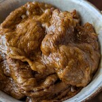 陶園 - 料理写真:牛丼アップ