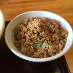 中華そば 弥太郎 - 弥太郎 半肉味噌丼 250円 2015年3月