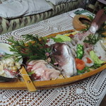 万盛寿し - お祝い鯛！！（出前）