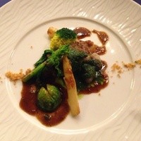 レザンドール - 魚料理。程良い量で、最後まで食べれるのが良いです。
