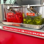 なぎちゃんラーメン - 卓上調味料