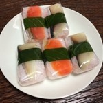 和好寿司 - さくら寿司（鮭2個・鯖3個）