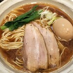 濃厚煮干そば 丸にたちばな - 
