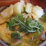 東京うどん 一将 - 春キャベツのたまごとじうどん￥1,