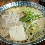 幸咲 - ★小鍋(きなこ豚と旬菜の利休鍋)