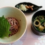 幸咲 - ★お食事・止め椀・お漬物