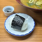 大阪うどんいなの路 - おにぎり(165円)