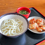 手打ちうどん 上田 - つけ、とり天