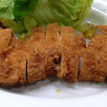 みょうが屋 - 黒豚 まだ熟成されてないがそれでも脂はうまい