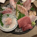 花ゆず - お刺身　豪華すぎ