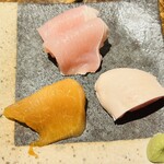 若鳥焼き もばら - 料理写真:鶏刺し