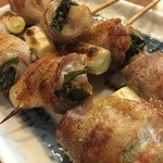 鳥銀 - 皮しそ巻