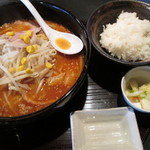 蔵王 - 餃子はあとから配膳。                27.3.9