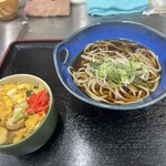 あやめ庵 - 十割かけ蕎麦＋ミニ親子丼セット