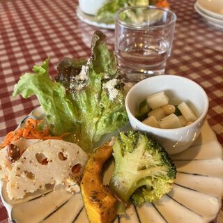 アラビアータ マンマ - 料理写真:前菜サラダ