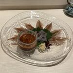 海風亭 - ホタルイカお造り 1,200円