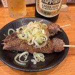 もつしみ - 料理写真:名物レバゴマ　＠200円