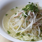 G、 葱塩ラーメーン ライス付き