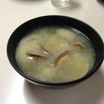 天狗家食堂 - アサリたっぷりの貝汁２００円