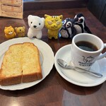 星乃珈琲店 - 料理写真:ホリデーモーニング 530円セット