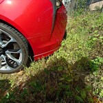 喫茶 軽食 エフ・ビイ・アイ - 砂利敷きの駐車場なので草に触ってでも
後ろの方に駐車しないと
他の車の出入りに迷惑が掛かる